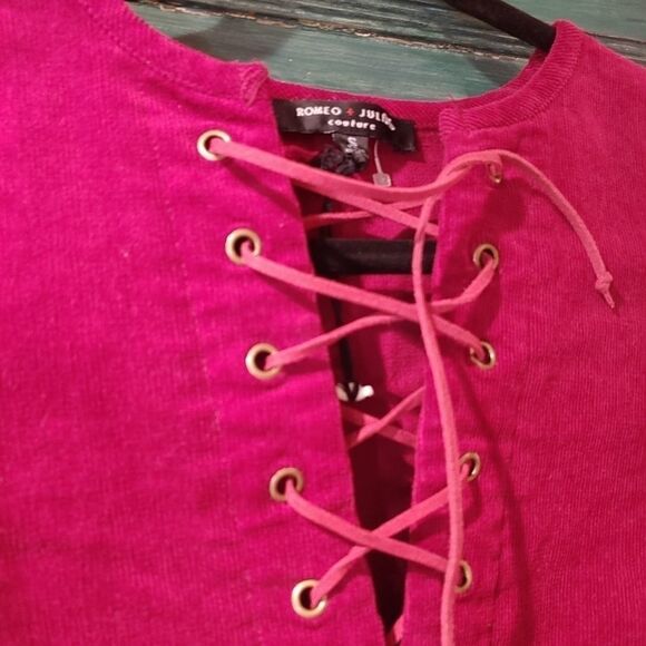 NWOT Romeo and Juliet Couture Corduroy Dress - Picture 10 of 14